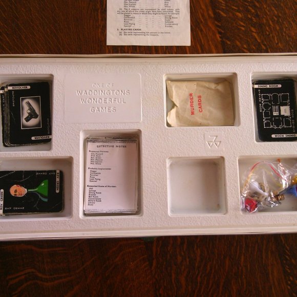Cluedo "Vintage Edition" Family Board Game Detective Mystery Waddingtons 1965 - Picture 3 of 16